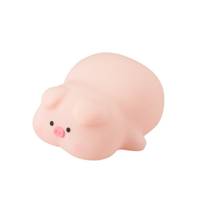 Adorable Pink Piggy Touch Desk Light