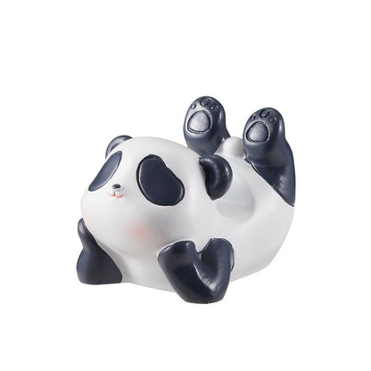 the panda phone holder showing its detailed design