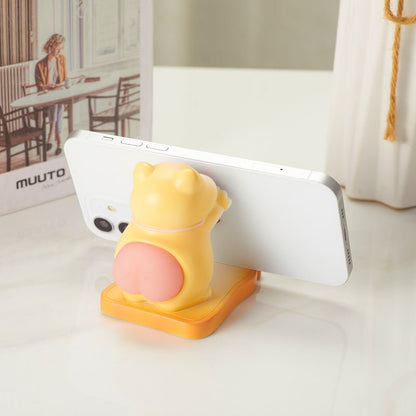 Cute Cat Phone Holder Stand back view