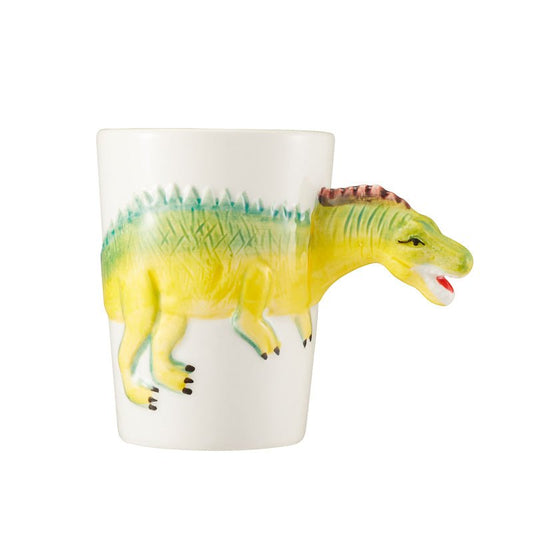 Dinosaur Ceramic White Color Coffee Mug 