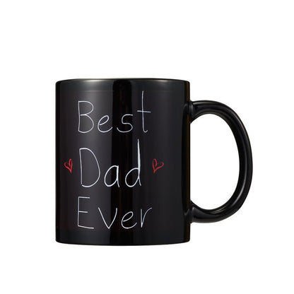 Best Dad Ever Ceramic Black Color Coffee Mug 