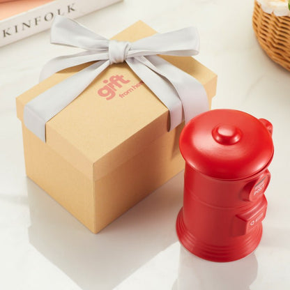 Red Post Box Coffee Mug gift box packaging