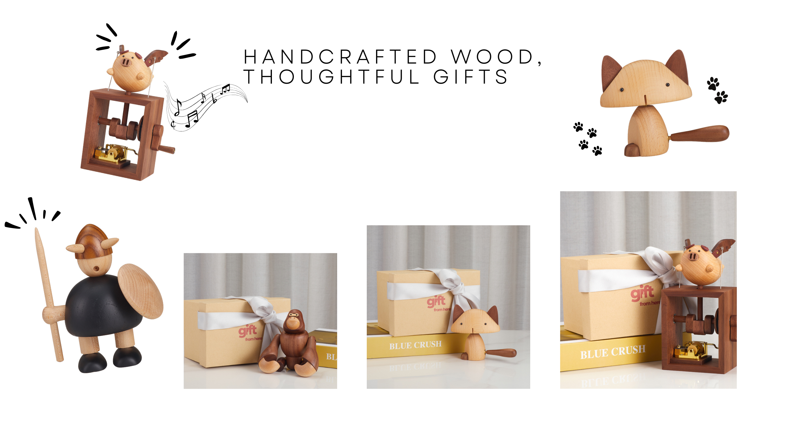 SHOP ALL WOODEN GIFTS