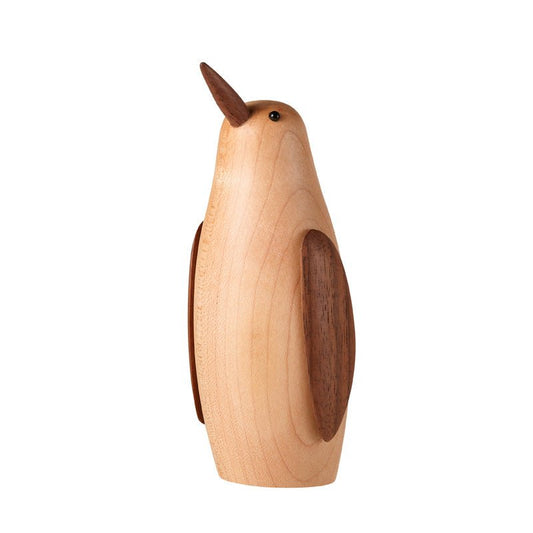 Wooden Penguin Figurine Ornament - Gift From Here