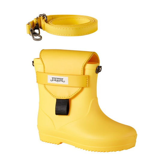 Yellow Rain Boot - Shaped Crossbody Bag - Gift From Here