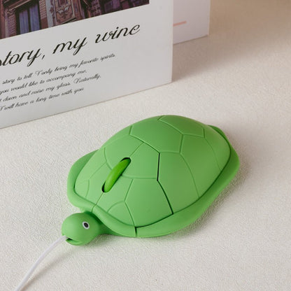 Funny Green Turtle Computer Mouse - Gift From Here