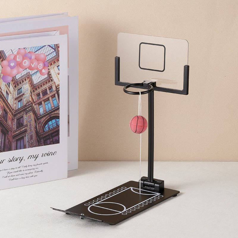 Mini Basketball Hoop Desk Toy - Gift From Here